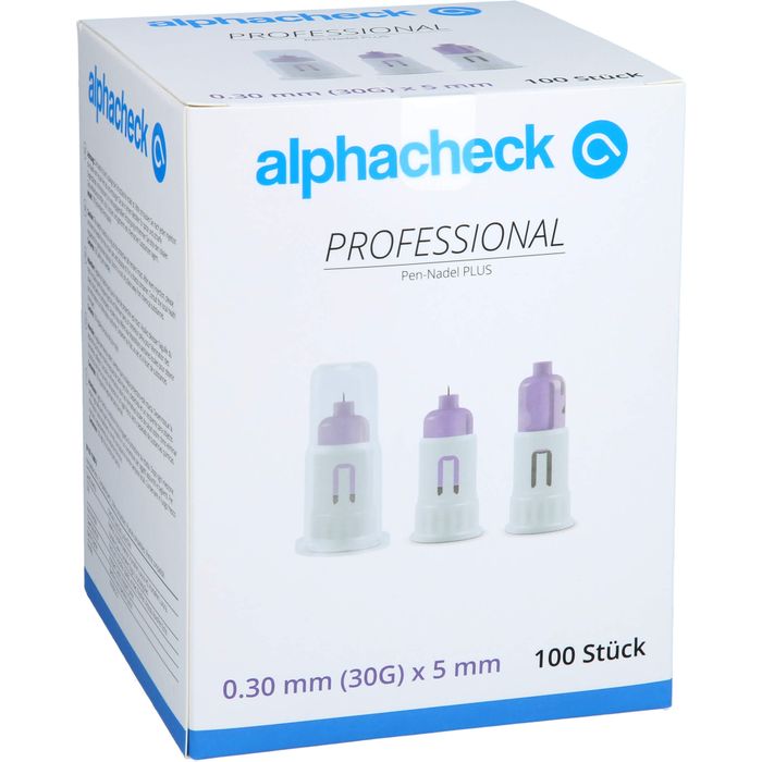 ALPHACHECK professional Pen-Nadeln Plus 30 Gx5 mm