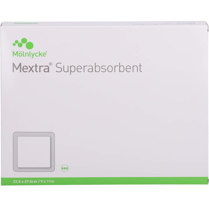 MEXTRA Superabsorbent Verband 22,5x27,5 cm