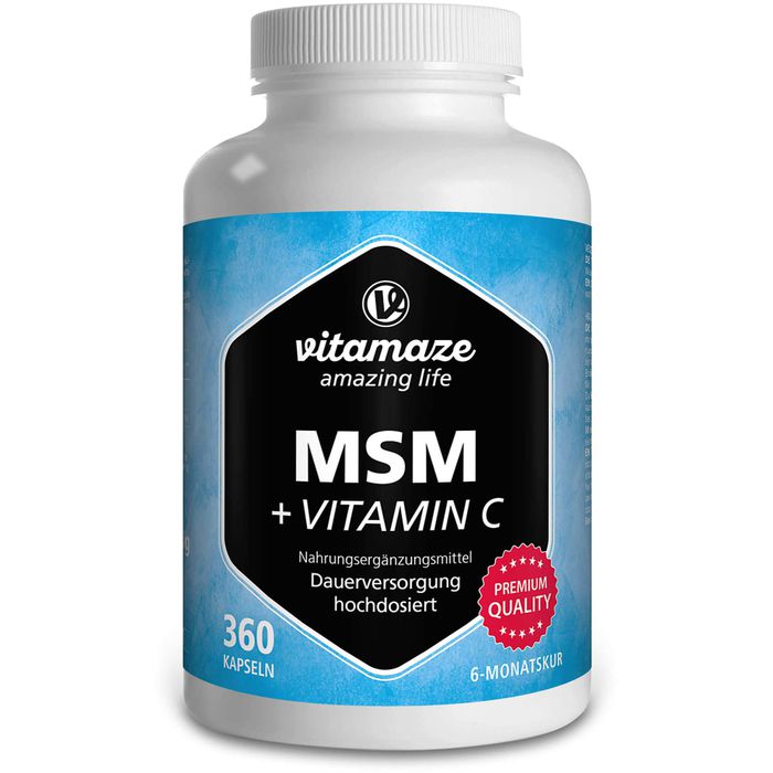 VITAMAZE MSM+Vitamin C Kapseln