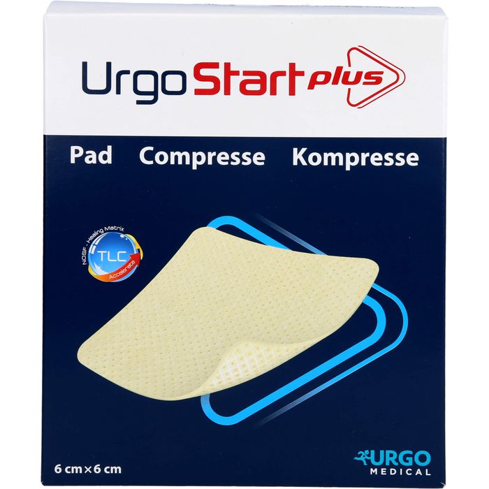 URGOSTART Plus Kompresse 6x6 cm