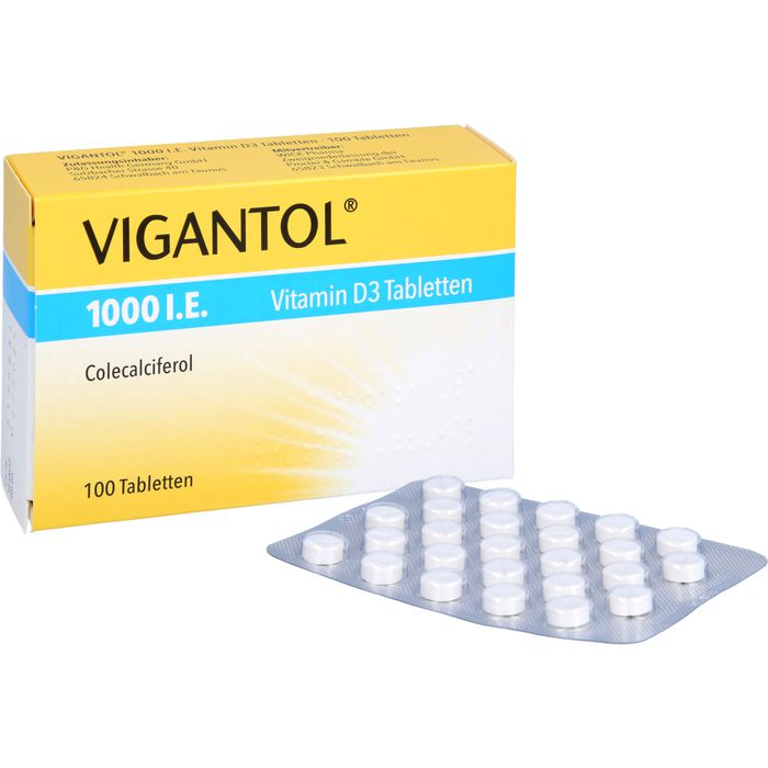 Tabletki VIGANTOL 1000 I.U. witamina D3