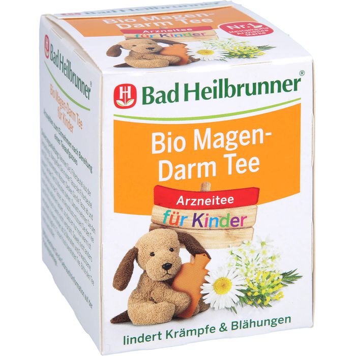 BAD HEILBRUNNER Bio Magen-Darm Tee f.Kinder Fbtl.