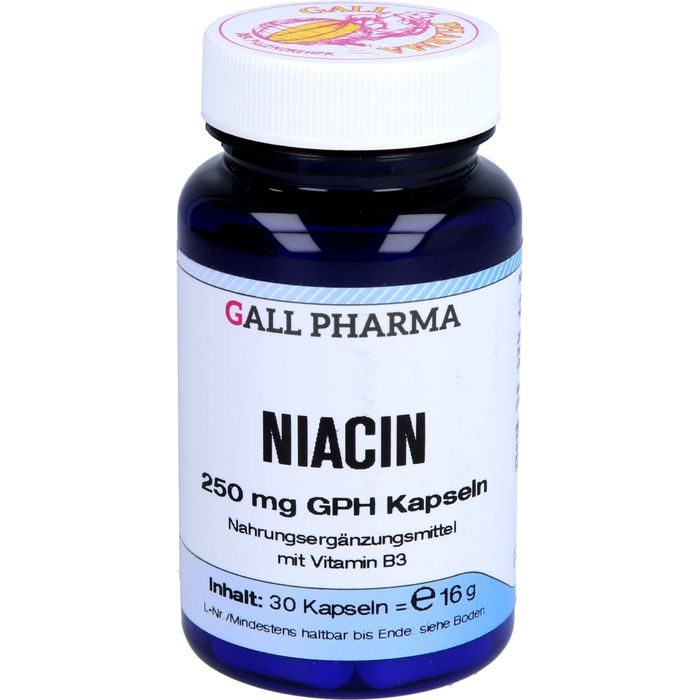 NIACIN 250 mg GPH Kapseln