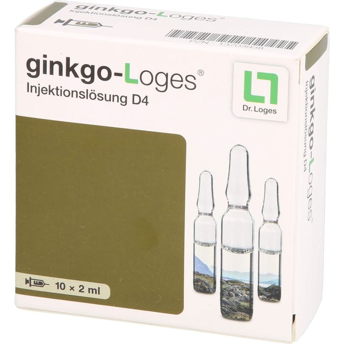 GINKGO-LOGES Injektionslösung D 4 Ampullen