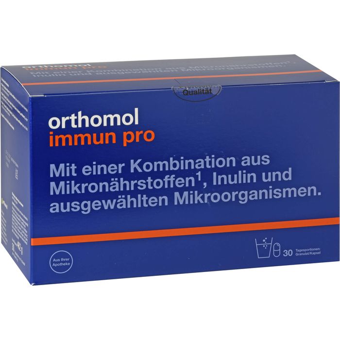 Orthomol Immun Pro Granulat Kapsel 30 St Gunstig Bei Fliegende Pillen De