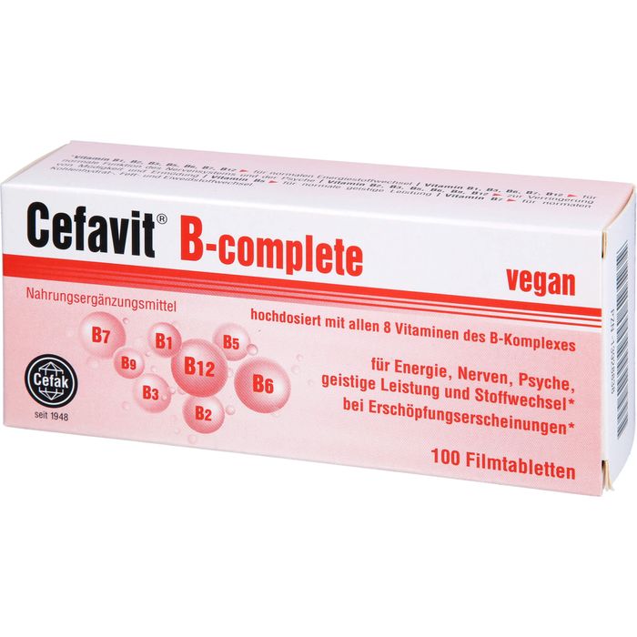 CEFAVIT B-complete Filmtabletten