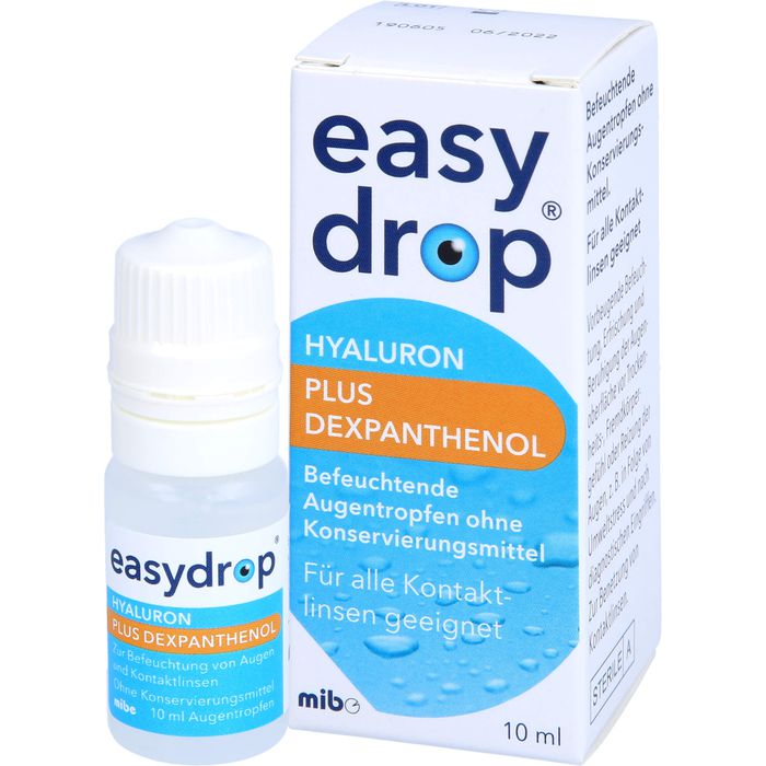EASYDROP Hyaluron plus Dexpanthenol Augentropfen