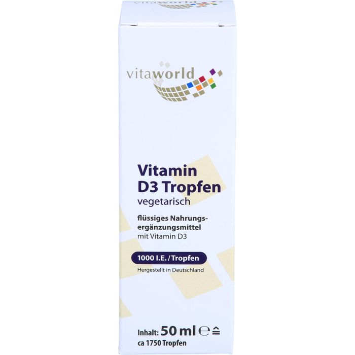 VITAMIN D3 1.000 I.E. pro Tag Tropfen z.Einnehmen