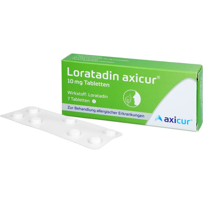 LORATADIN axicur 10 mg Tabletten