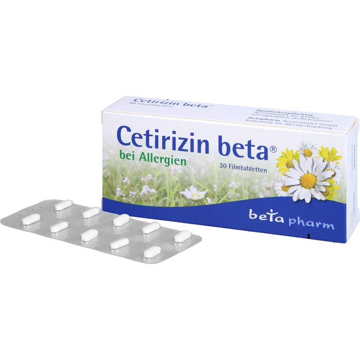 CETIRIZIN beta Film-coated tablets