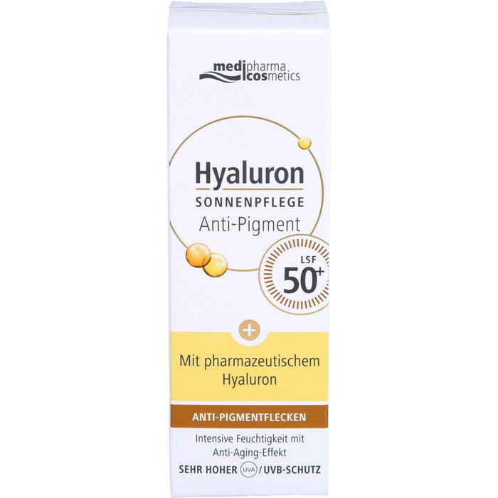 Medipharma Cosmetics HYALURON SONNENPFLEGE Ges.Anti-Pig.&Anti-Age LSF50
