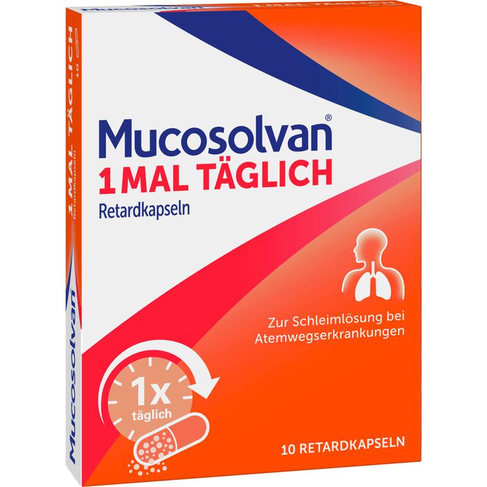 MUCOSOLVAN capsules met verlengde afgifte eenmaal daags