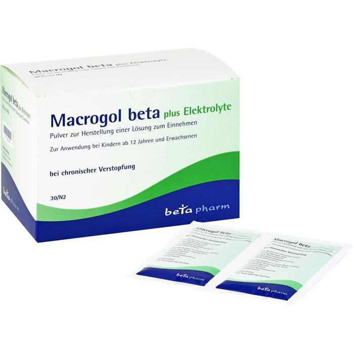 MACROGOL beta plus electrolytes Plv.z.H.e.L.z.Einn.