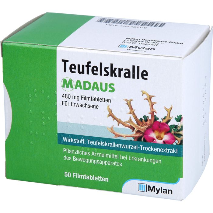 TEUFELSKRALLE MADAUS Filmtabletten