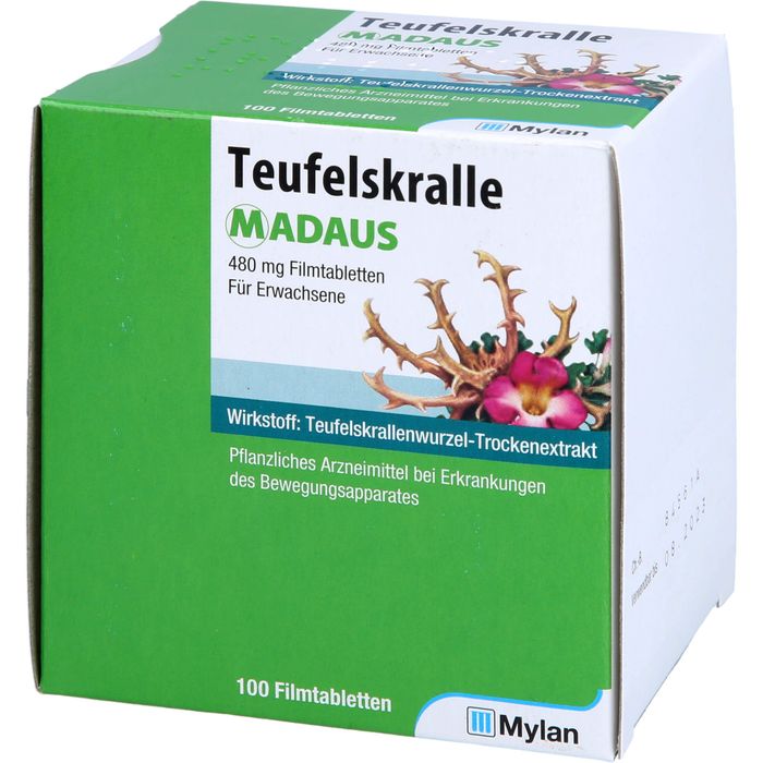 TEUFELSKRALLE MADAUS Filmtabletten