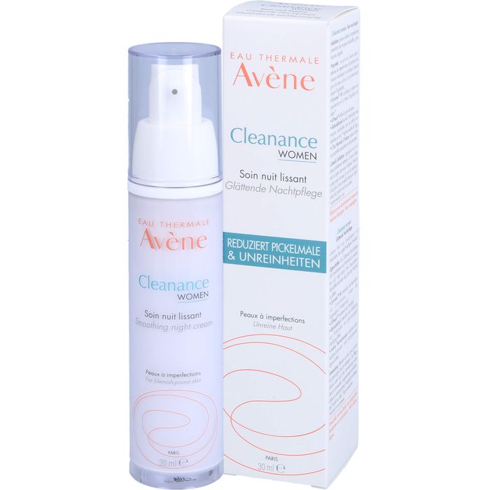Eau Thermale Avène Cleanance WOMEN Smoothing Night Cream, for