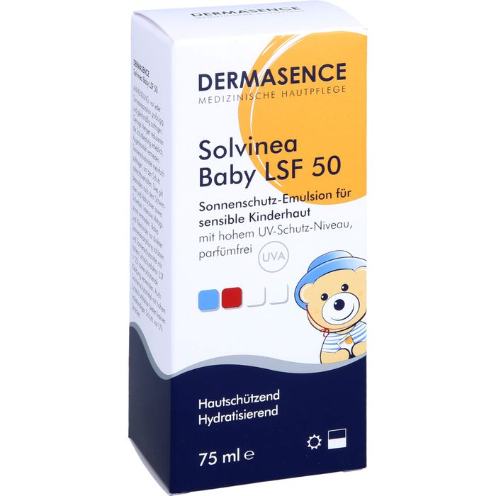 DERMASENCE Solvinea Baby Sonnenschutz-Emulsion LSF 50