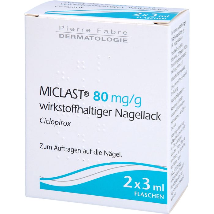 MICLAST 80 mg/g wirkstoffhaltiger Nagellack