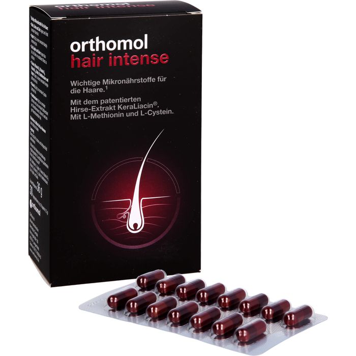 ORTHOMOL Hair intense capsules 30 daily doses