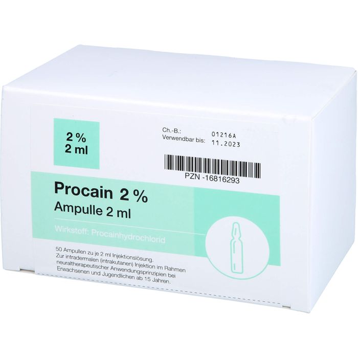 PROCAIN pharmarissano 2% Inj.-Lsg.Ampullen 2 ml