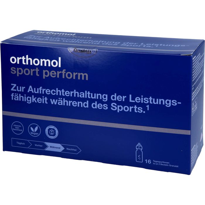 ORTHOMOL Sport perform Granulat 16 Tagesportionen