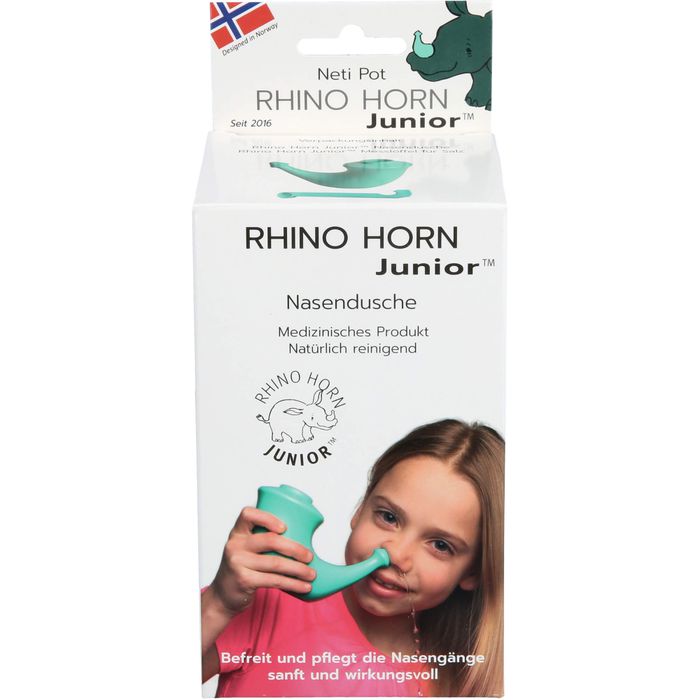 RHINO HORN Junior Nasendusche türkisblau