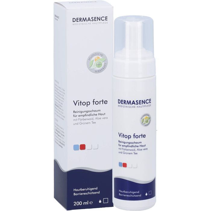 DERMASENCE Vitop forte Reinigungsschaum