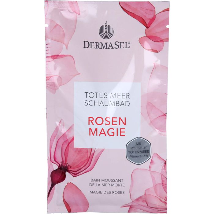 DERMASEL Totes Meer Schaumbad Rosen Magie