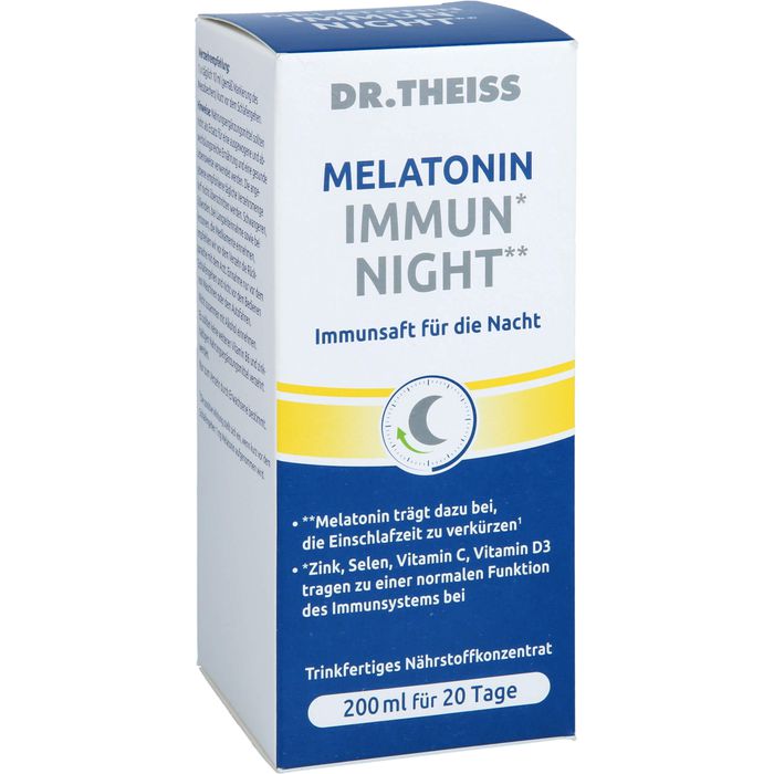 DR.THEISS Melatonin Immun Night Saft