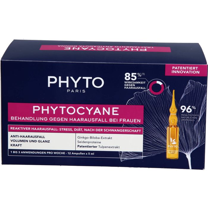 PHYTO PHYTOCYANE Kur reaktioneller Haarausfall Frauen