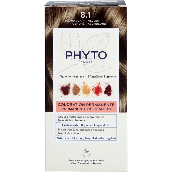 PHYTO PHYTOCOLOR 8.1 helles aschblond