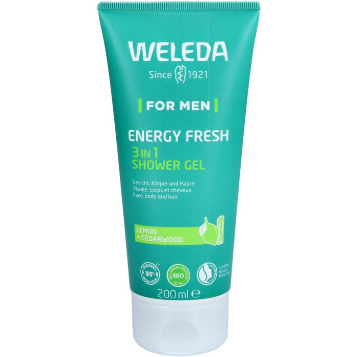 WELEDA for Men Energy Fresh 3in1 Shower Gel