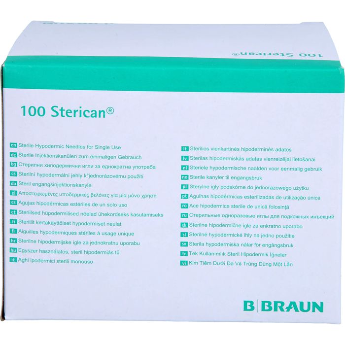 STERICAN Einmalkanüle 27 G 20 mm