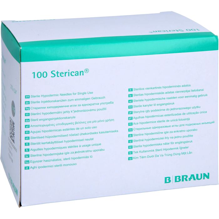 STERICAN Einmalkanüle 27 G 20 mm