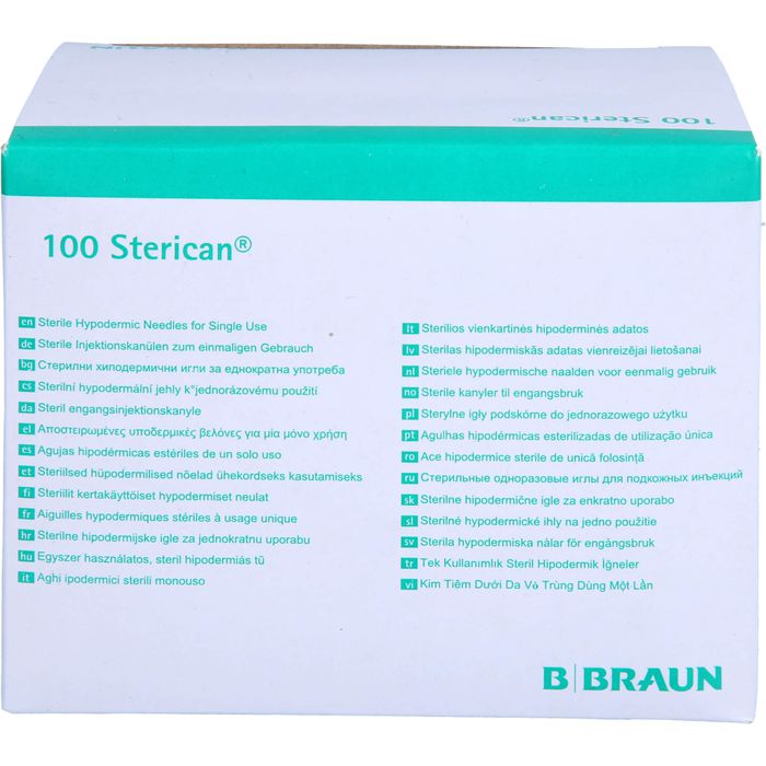 STERICAN Einmalkanüle 26 G 25 mm