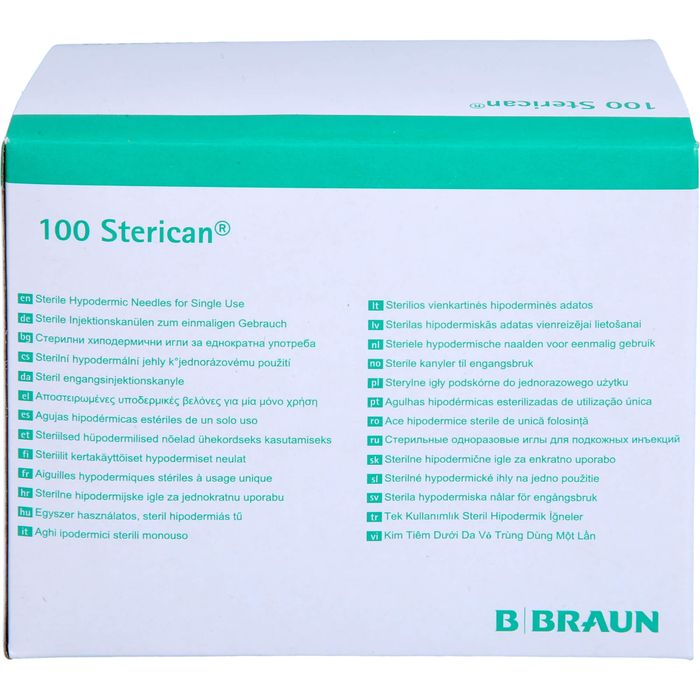 STERICAN Einmalkanüle 24 G 0,55x25 mm