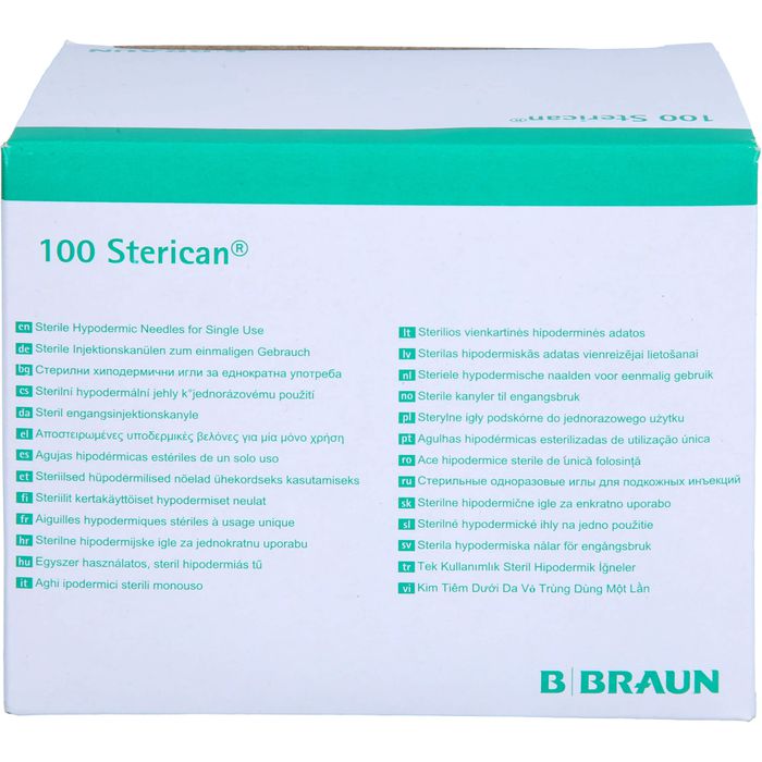 STERICAN Einmalkanüle 23 G 25 mm