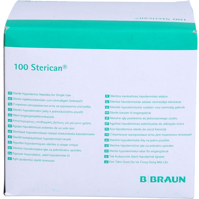 STERICAN Einmalkanüle 22 G 50 mm