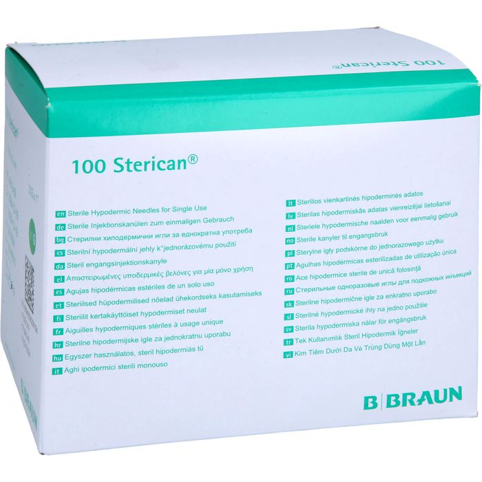 STERICAN Einmalkanüle 21 G 25 mm