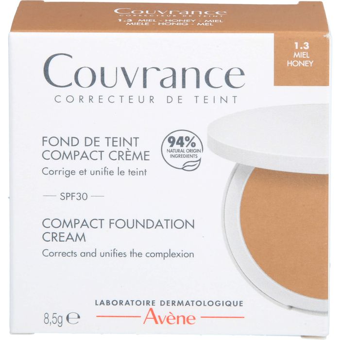 AVENE Couvrance Kompakt Creme-Make-up honig 1.3