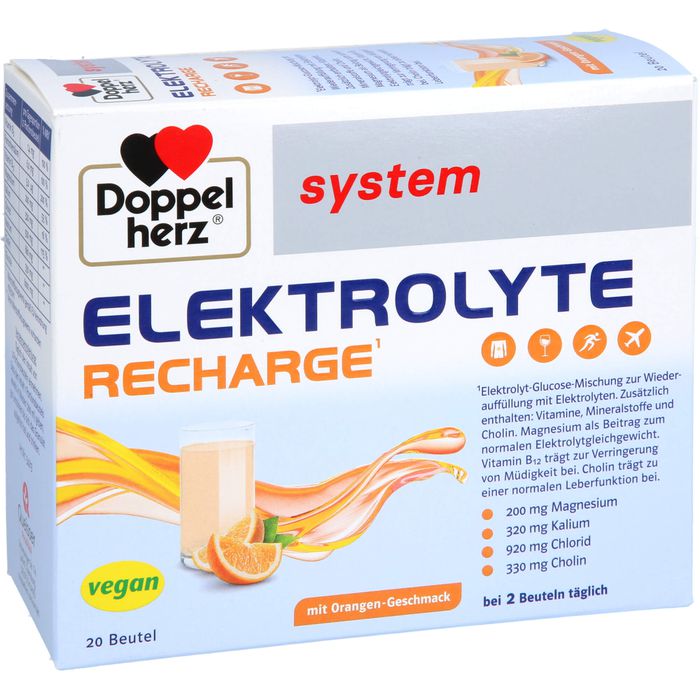 DOPPELHERZ Elektrolyte Recharge system Granulat